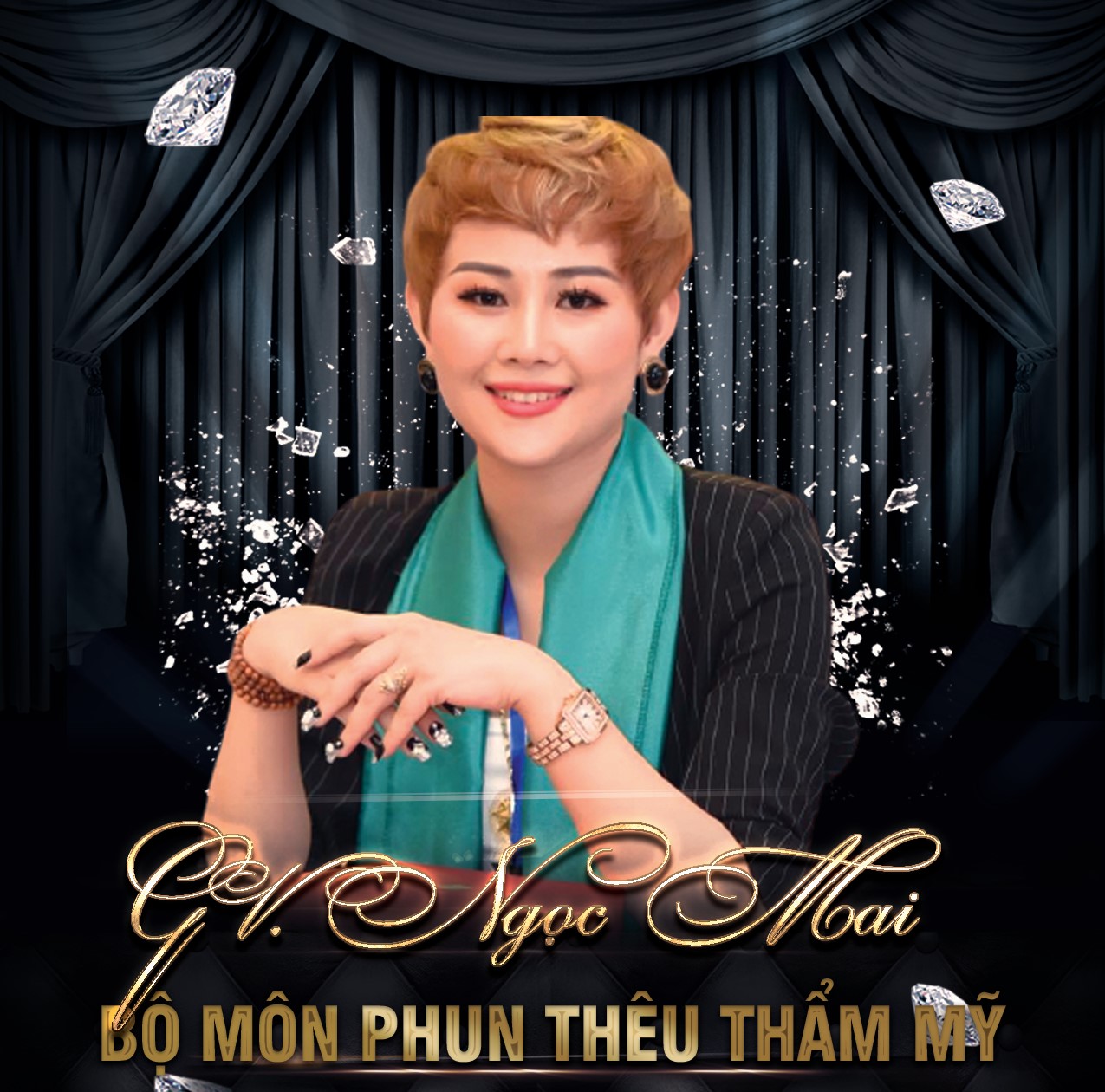Gv. Ngọc Mai - Bộ Môn Phun Thêu Thẩm Mỹ
